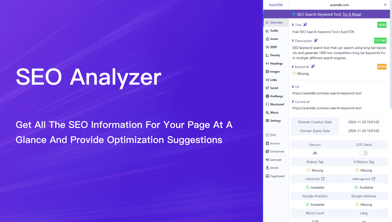 On-Page SEO Audit